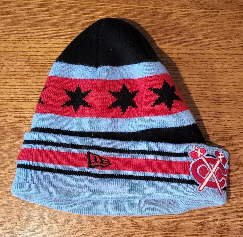Gorro Chicago Blackhawks New Era City Flag Foto 4 de 4