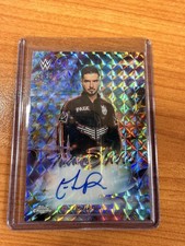 WWE Topps Chrome Future Stars Auto Gold Geometric Refractor Ethan Page 49/50