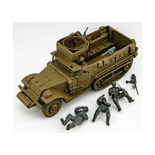 BMC Toys Plastic Army Loose Minis WWII US M3 Halftrack 2 NM
