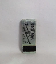 Vintage Uncle Bob's Dairy Bar Restaurant Matchbook Flint MI Advertising Full