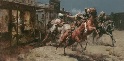 Bad Whiskey by Andy Thomas - Canvas Open Edition - 9 x 18