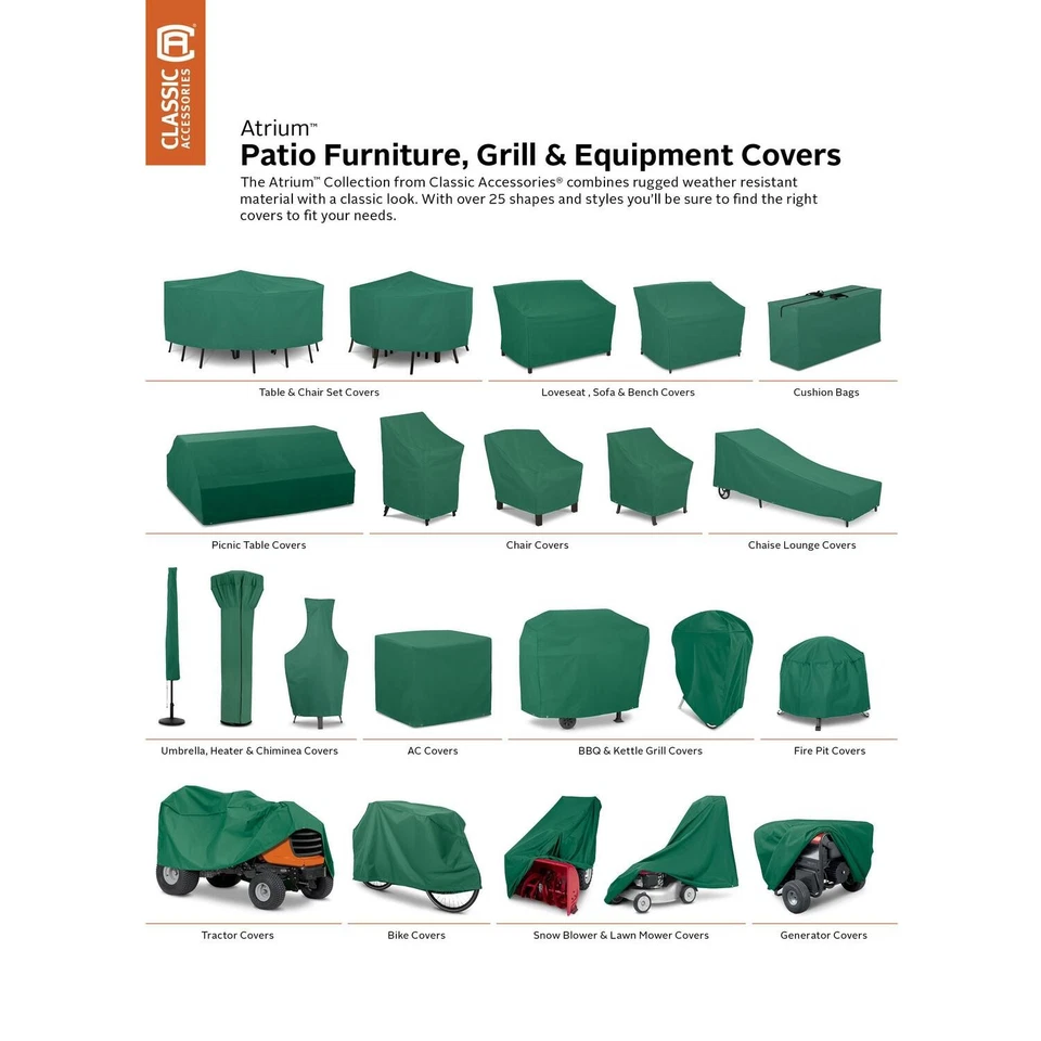 Accesorios Clásicos Funda Lanzador de Nieve, Negra, 47''L x 31''W x 40''H Foto 4 de 4