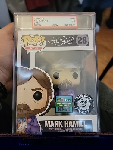 Funko Pop! Mark Hamill Joker #28 DesignerCon 2019 Exclusive LE Vaulted PSA 7.5
