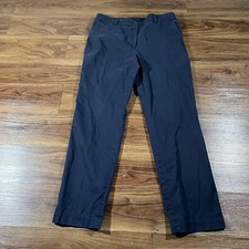 Talbots Stretch Straight Leg Chino Pants Blue Cotton Women  s Size 12