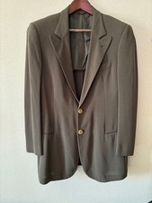 Giorgio Armani tailored jacket green made in Italy Vintage rare Men's From Japan
