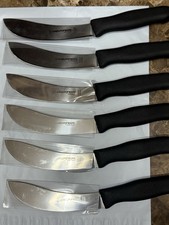 Full Box of 6 Dexter SANI-SAFE 6 Inch Blade Beef Skinner Skinning Knife STS12-6