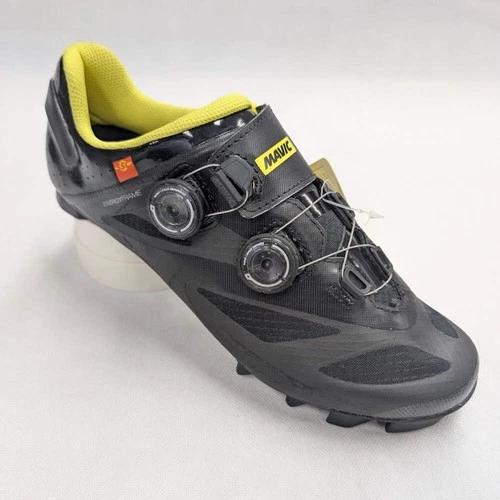 Mavic Crossmax SL Ultimate Mens MTB Cycling Shoes Blk/Yellow EU 42 2/3 (Sample)