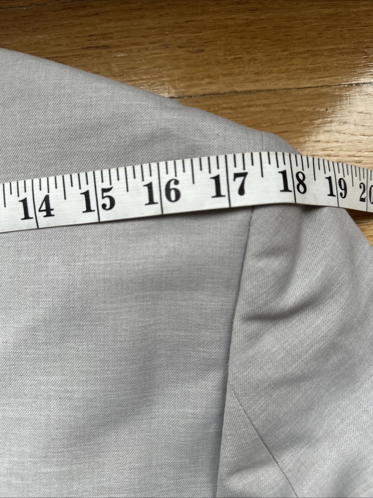 Statement Men's Super 150's Gray   Two Button Bla… - image 19