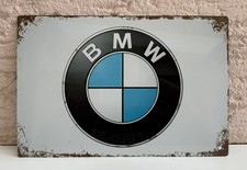 Blechschild BMW 30 x 20 cm Metallschild Retro...