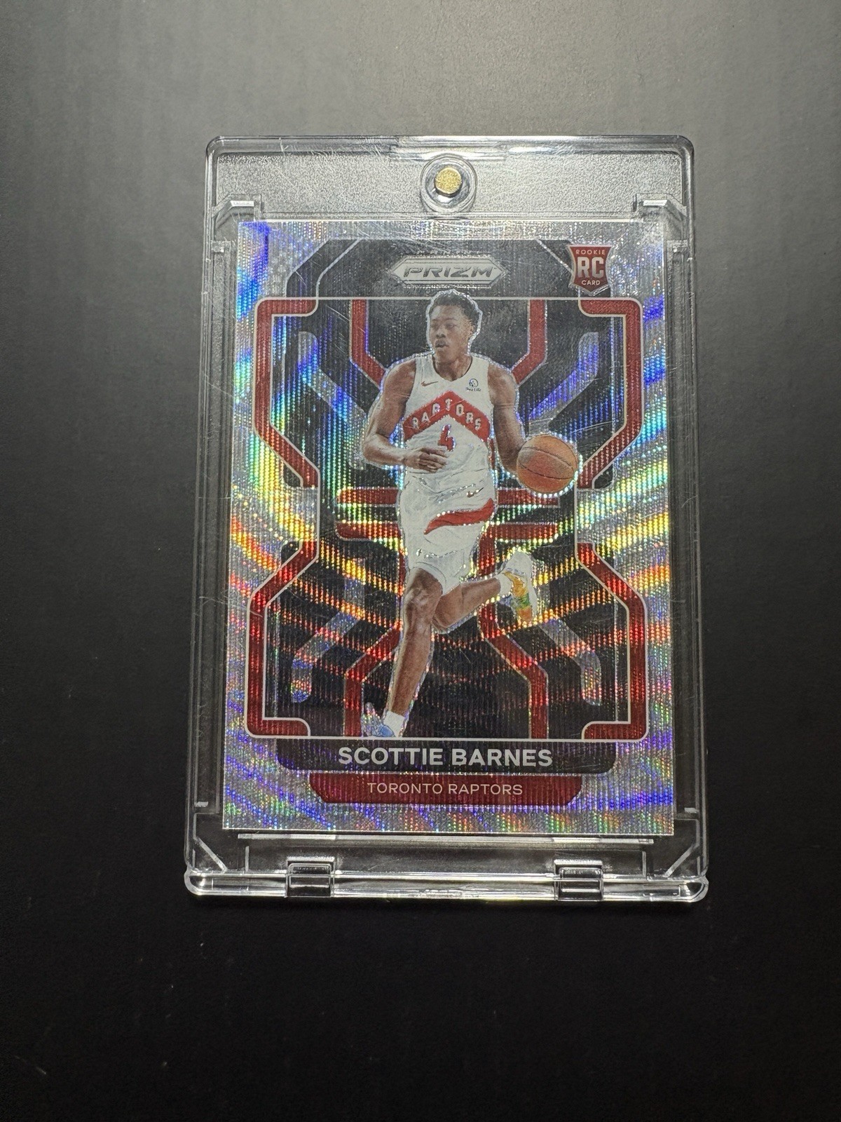 2021-22 Panini Prizm - Scottie Barnes #320 Hyper Prizm (RC)
