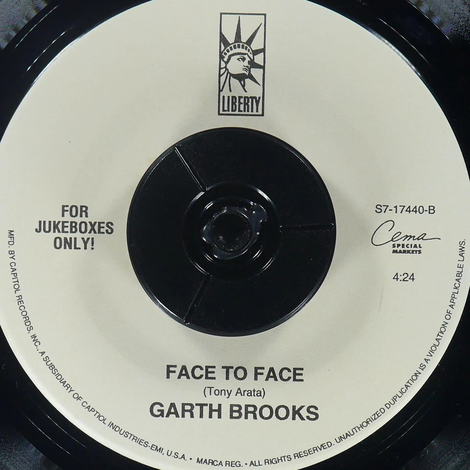 GARTH BROOKS Every Now And Then LIBERTY S7-17440 NM 45rpm - Image 3 of 4