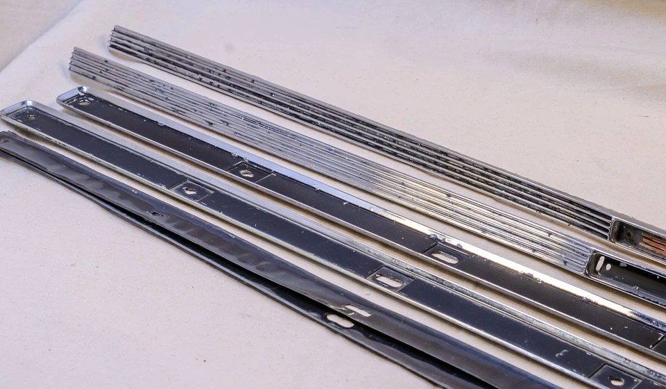 Dodge Dart GTS/Swinger 340/383/440 1969 juego de inserciones de capó; juego de 6 piezas Foto 4 de 4