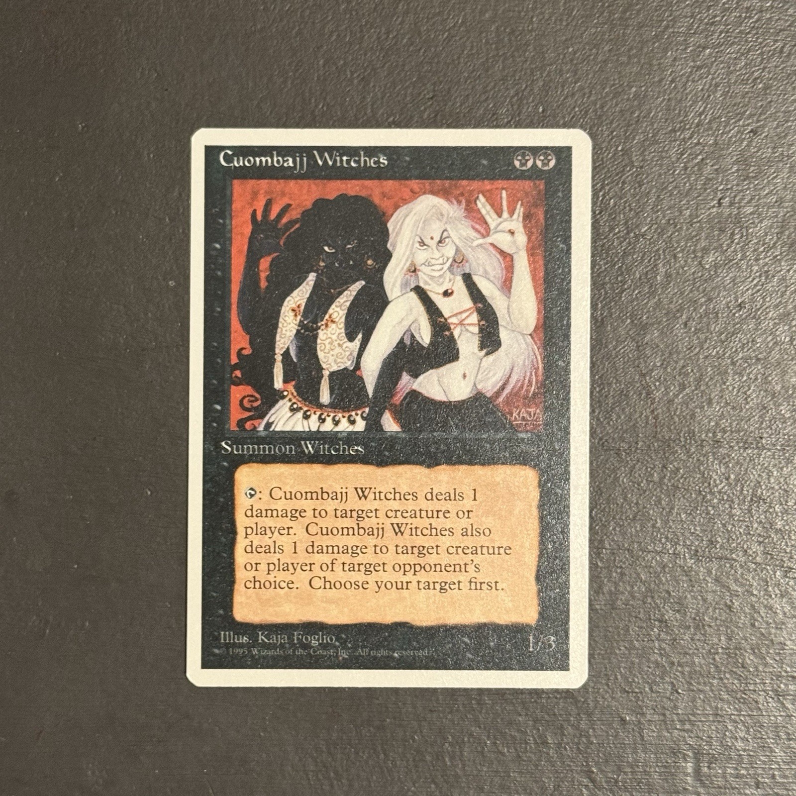 Cuombajj Witches NM Chronicles 1995 Magic the Gathering Card MTG TCG