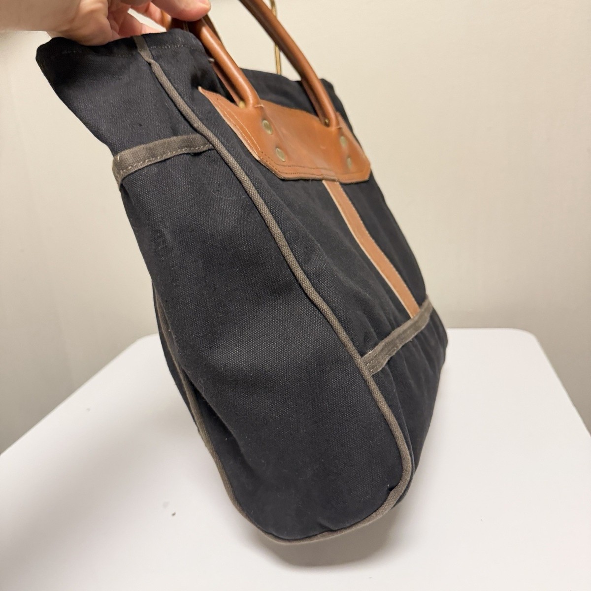 Duluth Pack Sportsmans Tote Bag Black Outdoor Picnic Camping 