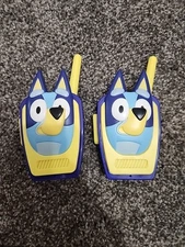 ekids Bluey Toy Walkie Talkies for Kids - Works! Barely Used