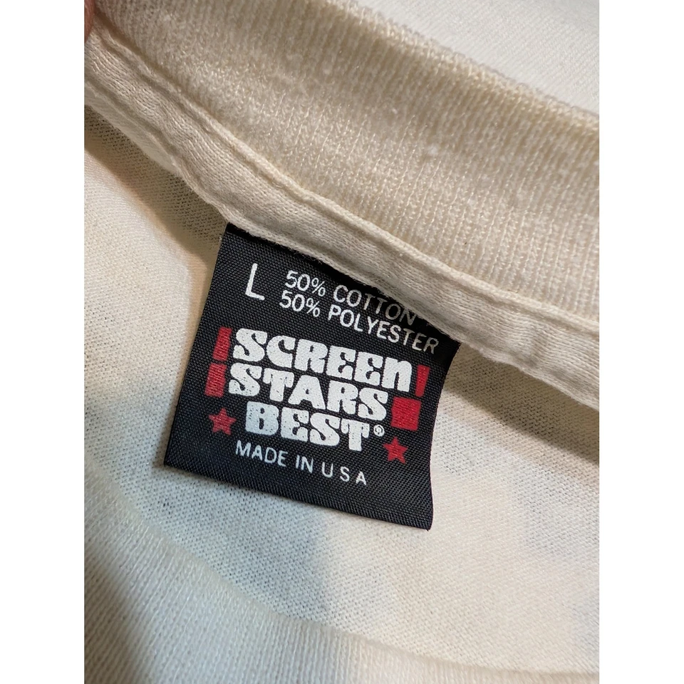 Camiseta De Colección Hard Luck Café Bagdad Pantalla Estrellas Mejor L LEER Foto 2 de 4