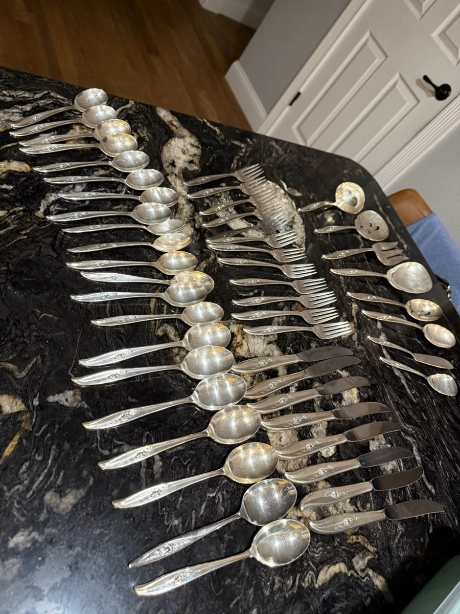 Rogers Flair In Antique Us Silver-Plated Flatware for sale | eBay
