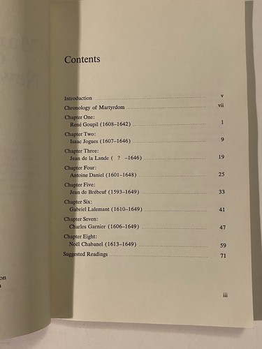 Martyrs of New France edited By Angus J. Macdougall 1972 Canada - Foto 3 di 4