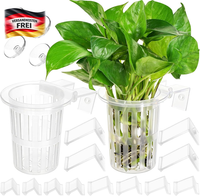 Aquarium Pflanzenhalter Set Mit SaugnäPfen Und Haken FüR Wasserpflanzen