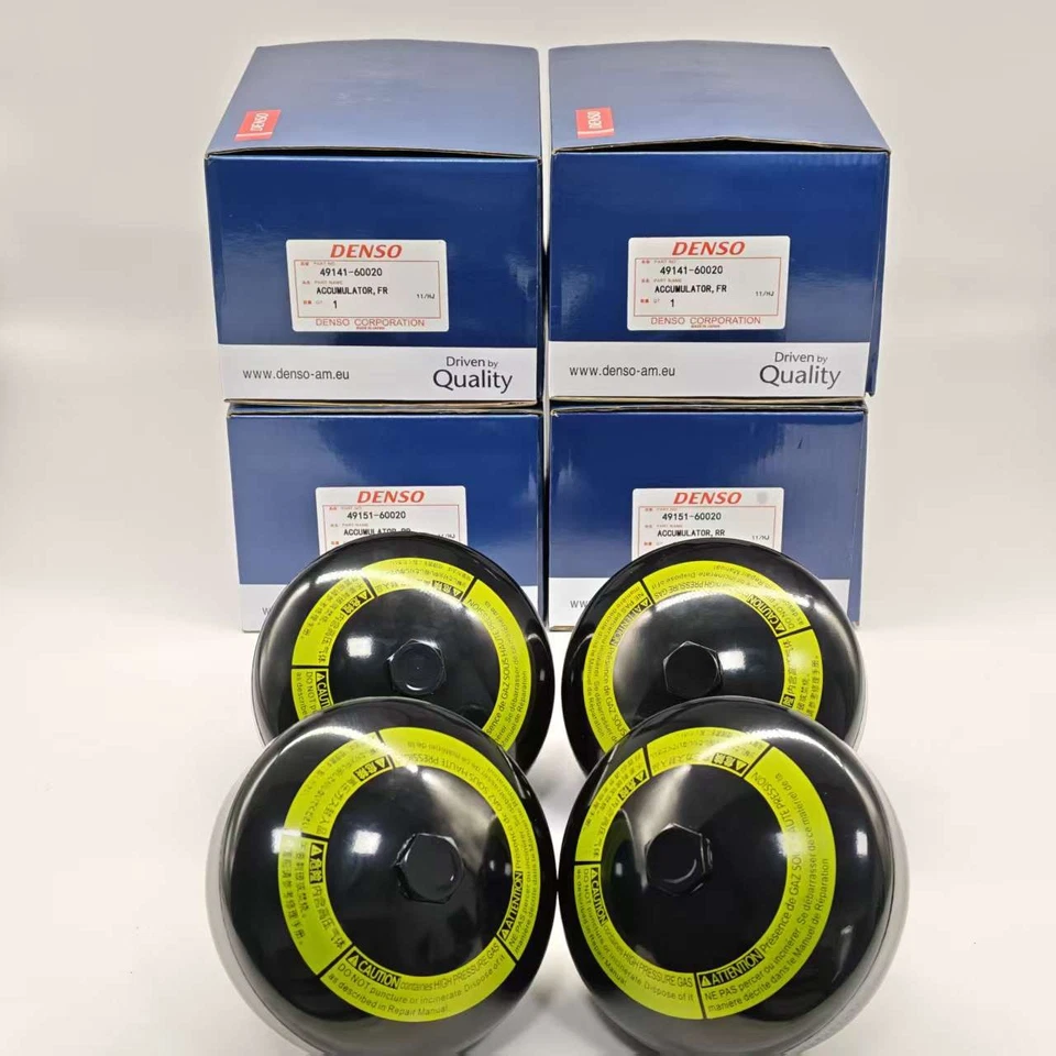 DENSO TOYOTA SUSPENSION ACCUMULATOR SET for LX570 URJ200 49141-60020 49151-60020 Foto 2 de 4