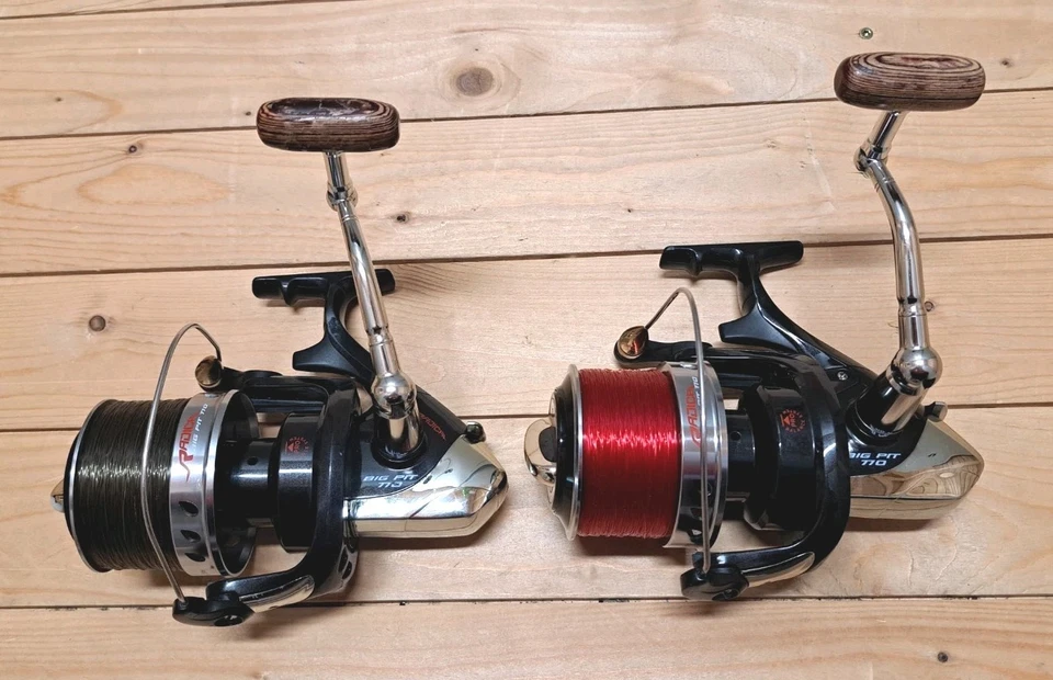 2 × Quantum Radical Big Pit 770 Karpfenrollen Angelrollen Karpfenangeln Karpfen - Bild 2 von 4