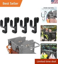 Multipurpose Stroller Hooks for Wonderfold Wagon W2 W4 - Easy Installation