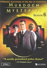 MURDOCH MYSTERIES SEASON 6 DVD NEW