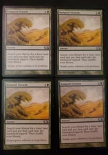 4x Rampant Growth M12 Core 2012 MtG Magic The Gathering NM/LP Playset 4 X4