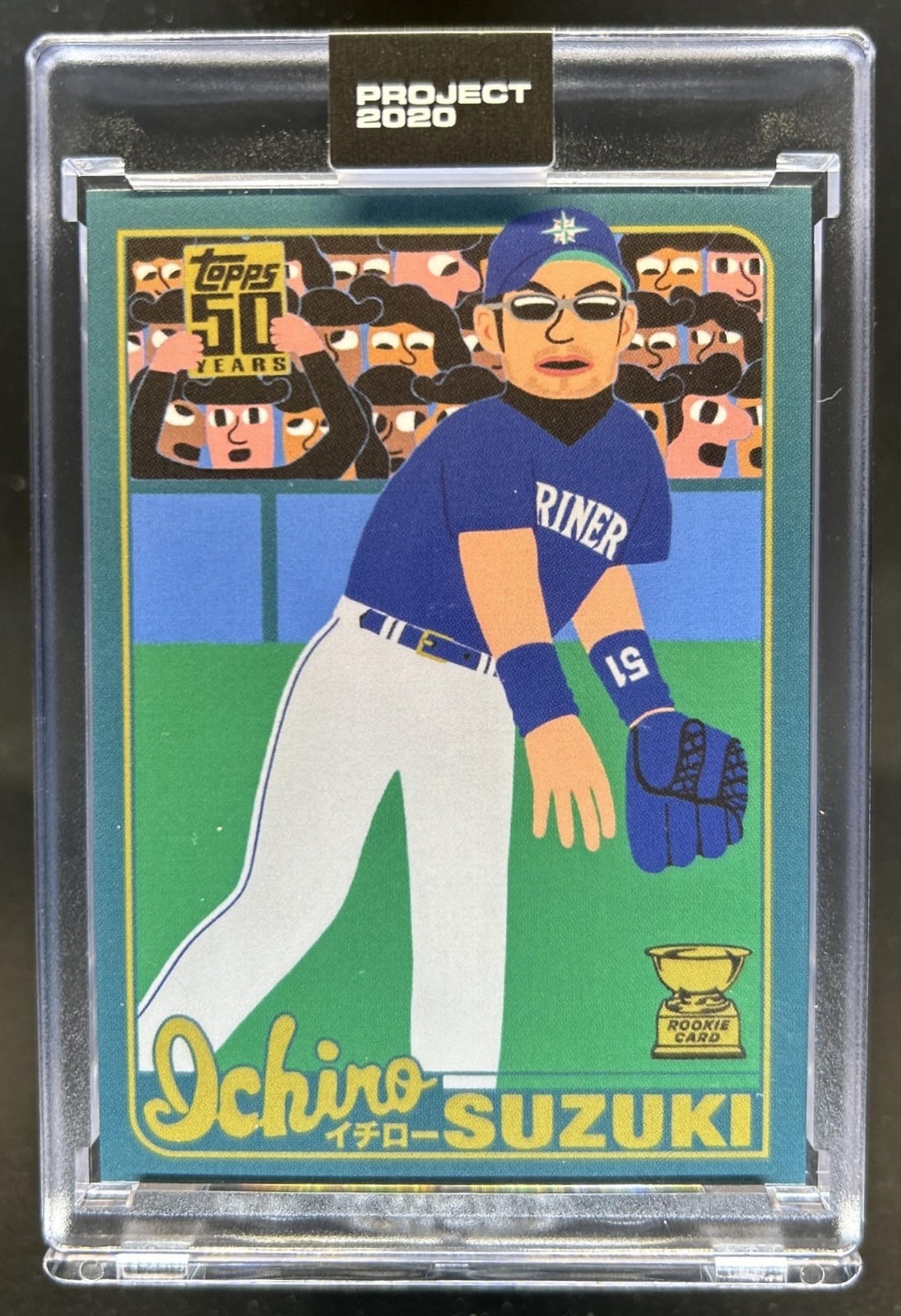 2020 Topps Project Ichiro Suzuki By Keith Shore #120 Mariners