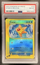 2003 Pokemon Skyridge Staryu Reverse Holo #104/144 PSA 8