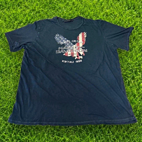Harley-Davidson, Vintage Very thin Harley-Davidson Men's Vintage Iron Tshirt Size 3XL