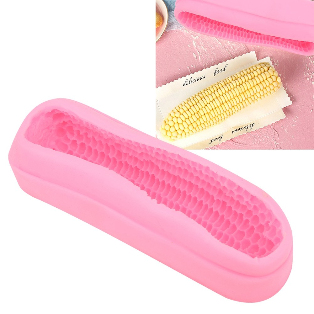 1PC Silicone Corn Mould Safe Eco-friendly Cake DIY Decorating Tool For Family Pi