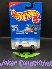 Chevrolet Camaro Z-28 Collector # 504 blanco Hot Wheels