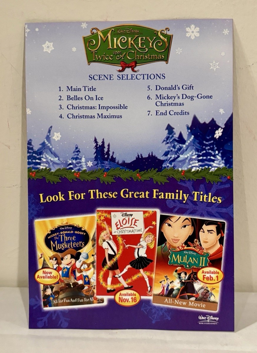 Mickey's Twice Upon a Christmas [Widescreen] [Animated] (DVD, 2004