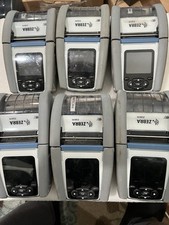Lot 6 Zebra ZQ610 Thermal Printer ZQ61-HUWA000-00 WIFI BLUETOOTH No Battery