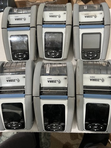 Lote 6 Impresora Térmica Zebra ZQ610 ZQ61-HUWA000-00 WIFI BLUETOOTH Sin Batería - Imagen 1 de 2