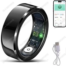 2027 Smart Ring Health Tracker IP65 Waterproof Monitor for Heart Rate  Fitness