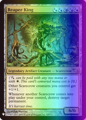 Reaper King (SHM-260/124) Mystery Booster Retail Edition Foils LP FOIL- The List