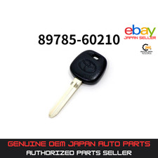 10 Toyota Uncut Ignition Door G Chipped Key With Transponder Chip