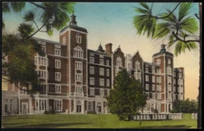 The Pine Needles Hotel Southern Pines NC postcard 1942