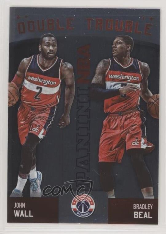 2015-16 Panini NBA (International) Double Trouble John Wall Bradley Beal #1 0y59