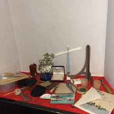 VINTAGE- Antique JUNK DRAWER LOT- Estate Find #71925