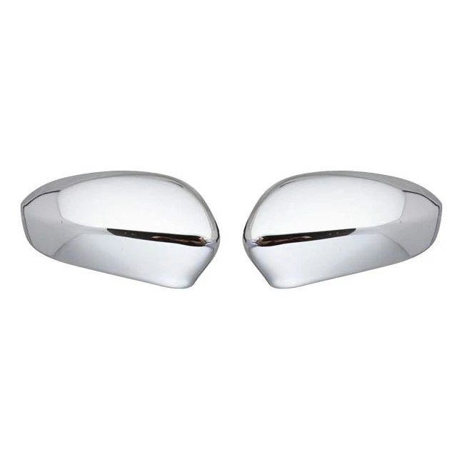 Miroir Chrome Housses Dos pour Jaguar X - Type 2001-2007 Brillant Poli Set Paire - Photo 2/4