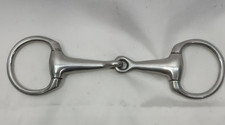 4 1/2" Stainless Steel Eggbutt Snaffle Bit