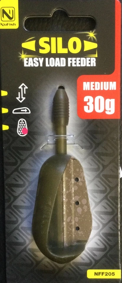 NU FISH SILO EASY LOAD FEEDER - 20G, 30G, 45G MED oR 30G, 45G LARGE - Bild 1 von 1