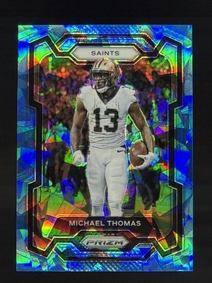 Michael Thomas 13/99 Jersey Number Match Blue Ice Prizm 2023 Panini Prizm