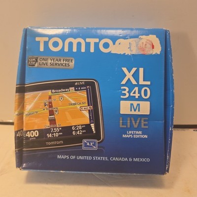 TomTom XXL 540 TM 5.0'' Portable GPS Navigator Lifetime Traffic Maps 4EP0.001.01