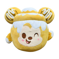 Disney Munchlings Cinnamon Swirl Bun Mickey Mouse Plush 14.5  Stuffed Animal Toy