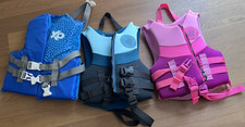 Body Glove Child/Infant Life Jacket Vests Lot of 3 Pink Blue Purple 323C