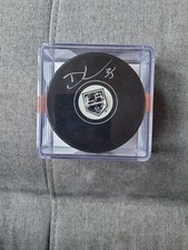 Darcy Kuemper Signed NHL Puck LA Kings Autograph w/ COA Hockey Auto Goalie